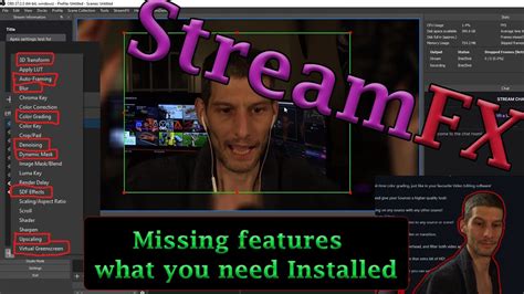 StreamFX is an awesome suite of plugins from Xaymar. . Streamfx for obs